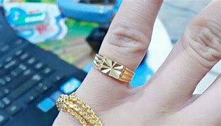 Gambar Cincin Emas 1 Gram 24 Karat